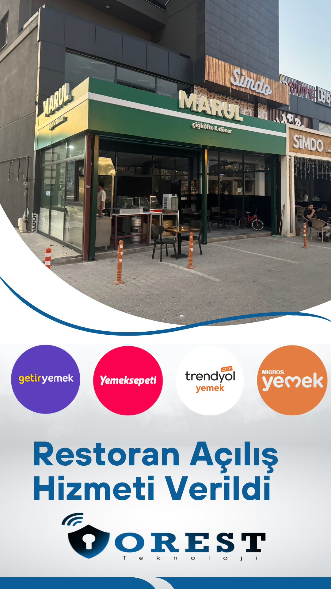 Restoran Yemek Sepeti Entegrasyonu