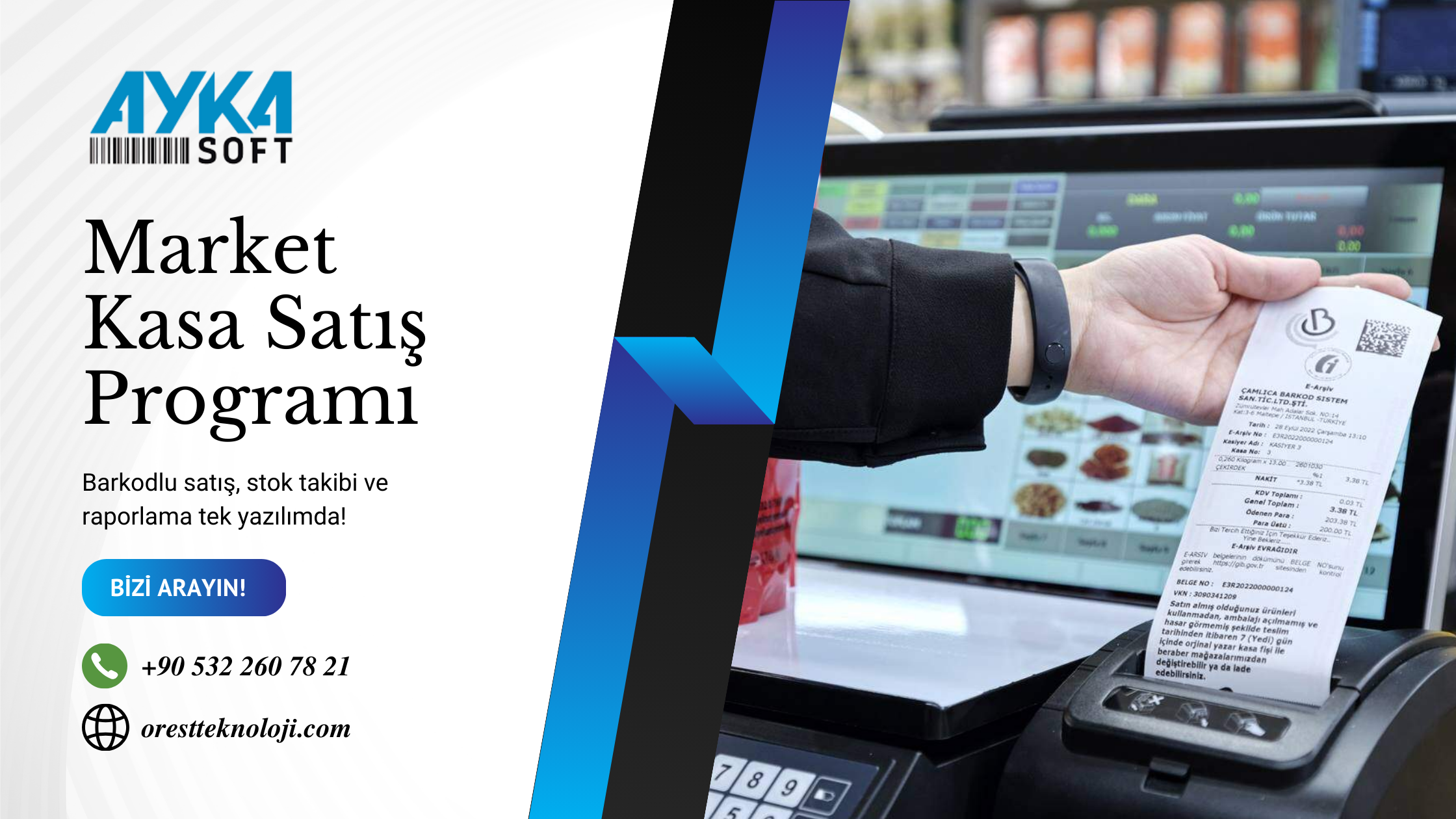 Market Kasa Satış Programı