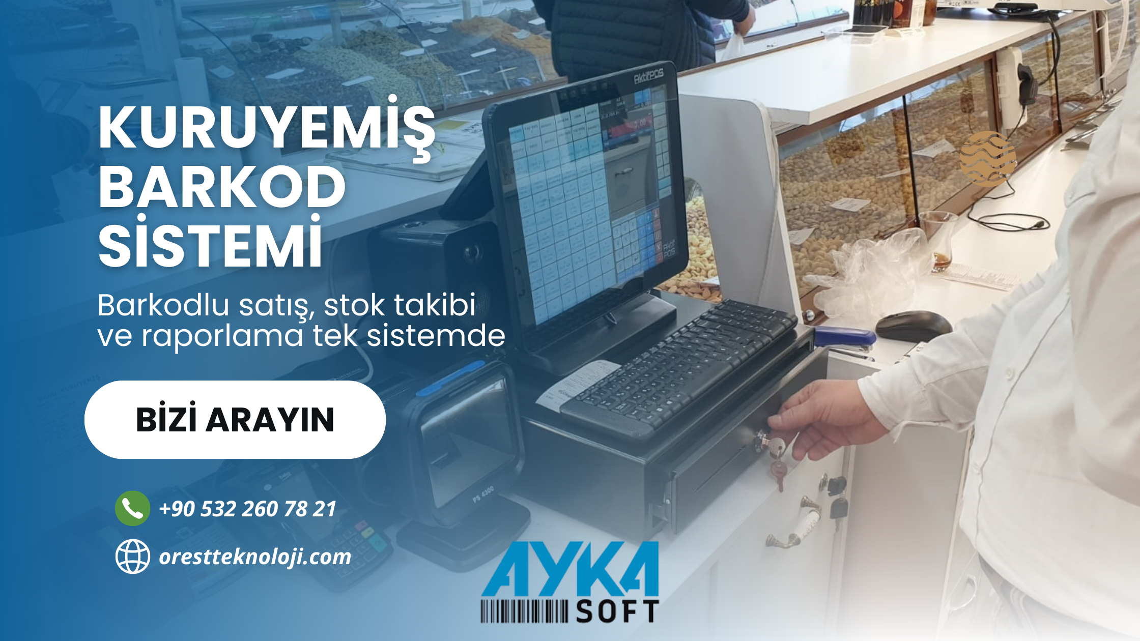 Kuruyemiş Barkod Sistemi