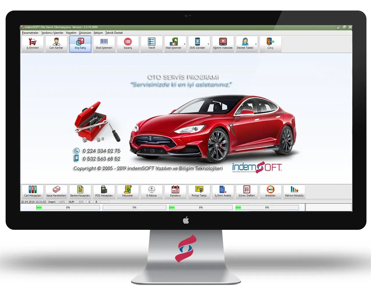 Kayapınar Oto Servis Programı
