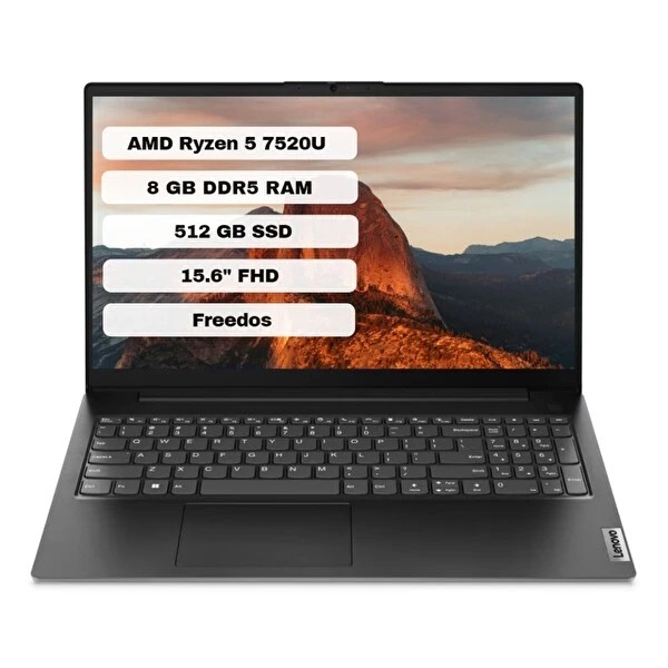 Lenovo V15 G4E1 82YU0124TX Ryzen 5 7520U 8GB 512SSD 15.6