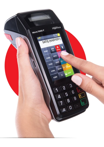 ingenico Move/5000 F Yazar Kasa Pos